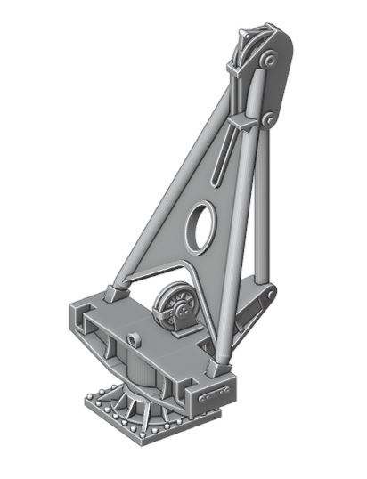 350-5 aircraft crane strongbacks (solid)